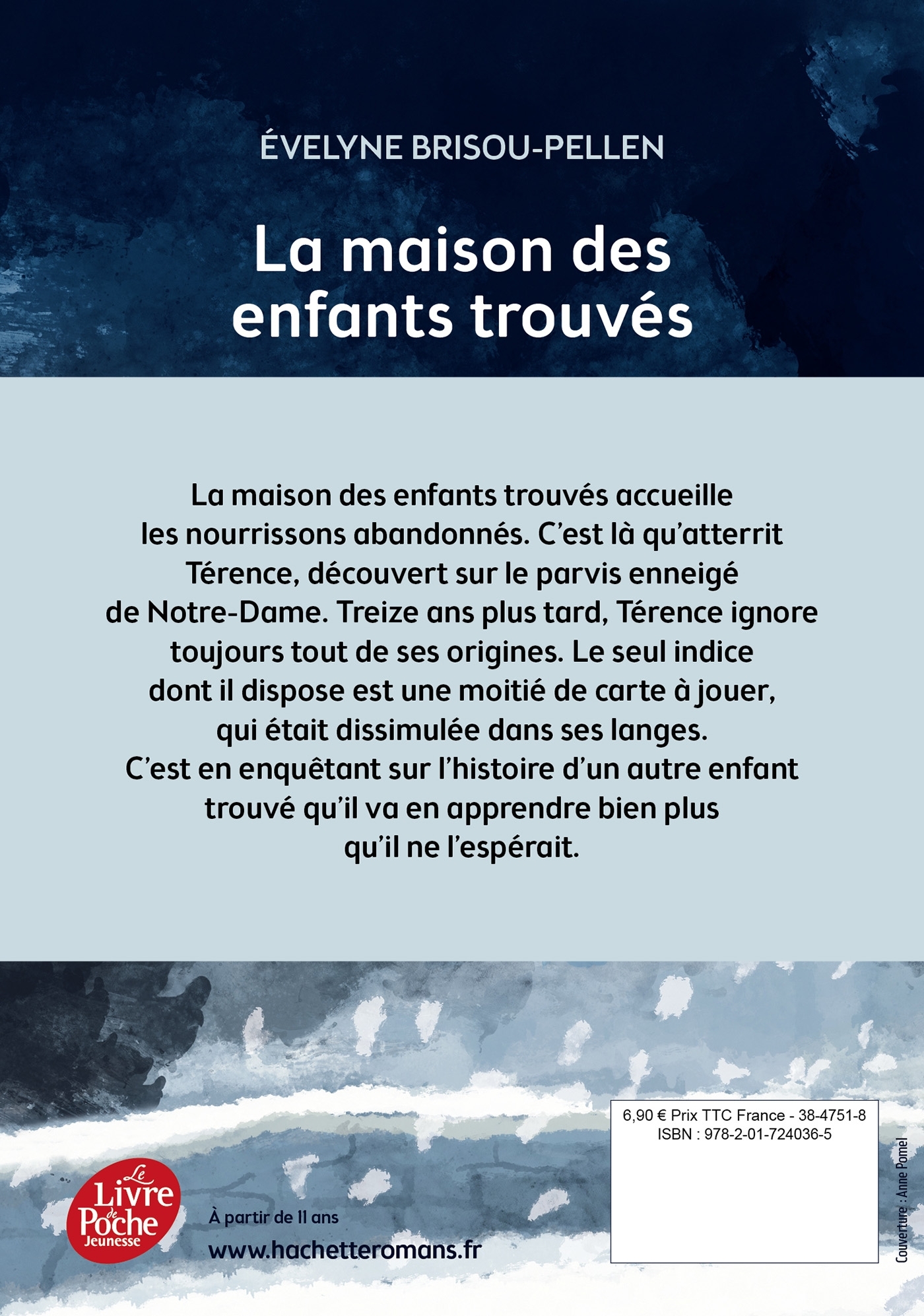La maison des enfants trouvés - Évelyne Brisou-Pellen - POCHE JEUNESSE