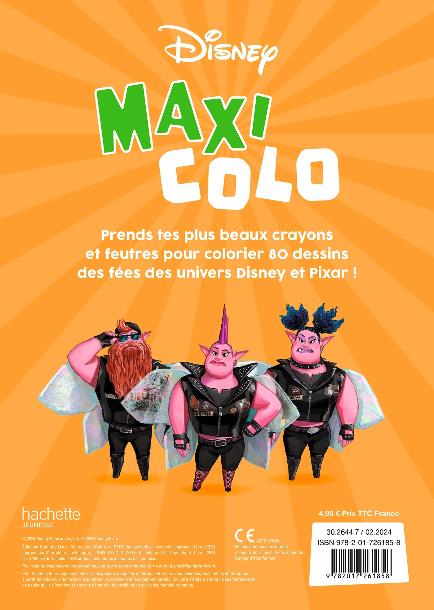 DISNEY - Maxi Colo - Les fées - XXX - DISNEY HACHETTE