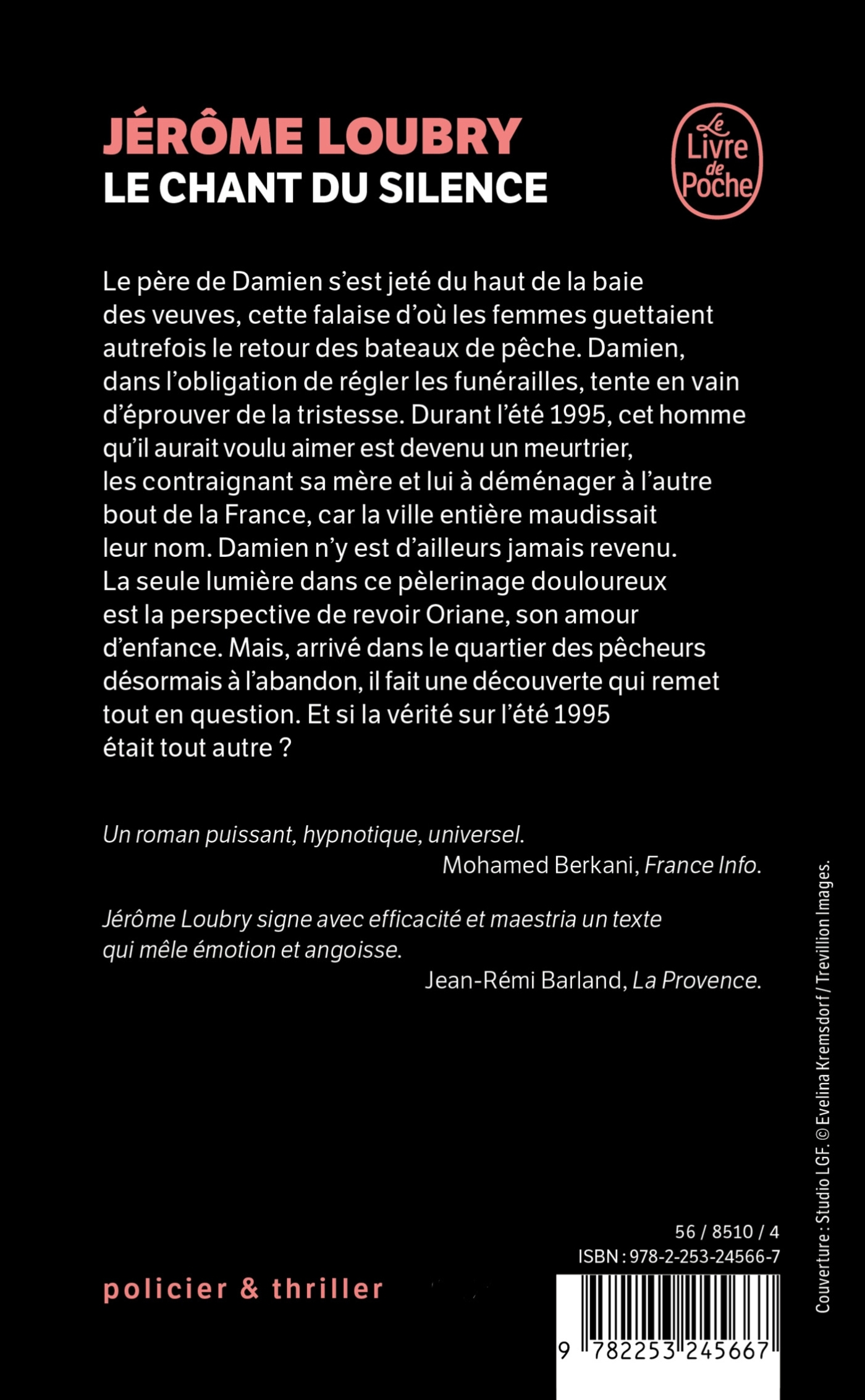 Le Chant du silence - Jérôme Loubry - LGF