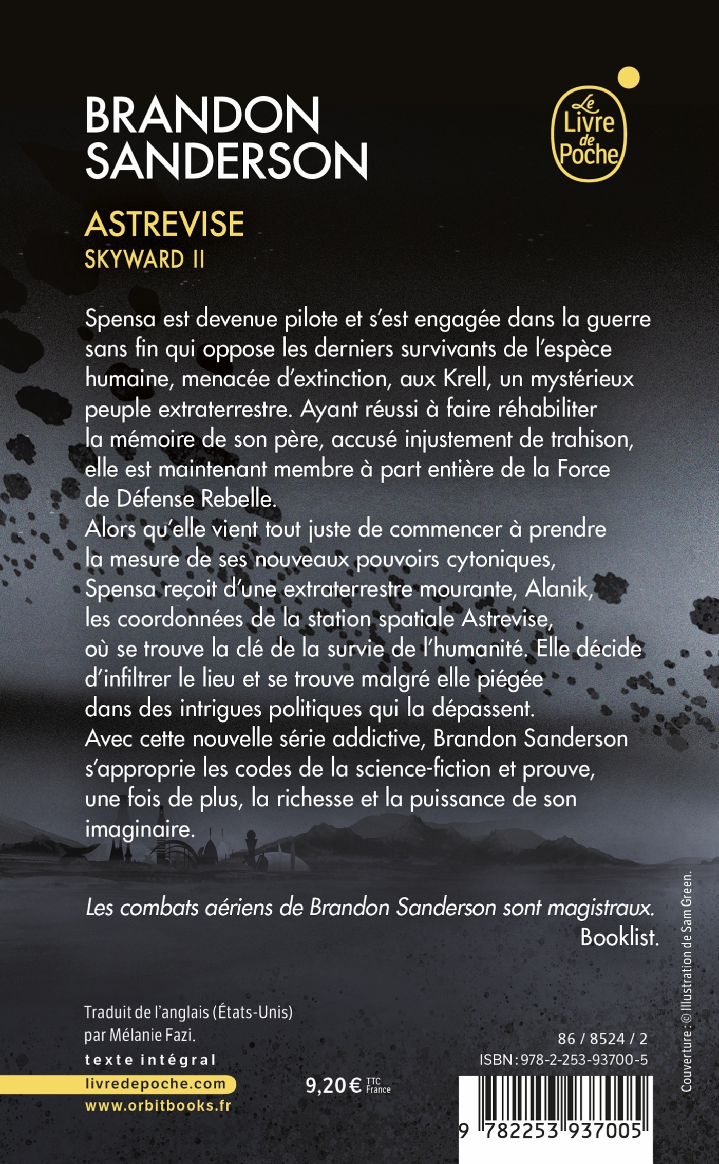 Astrevise (Skyward, Tome 2) - Brandon Sanderson - LGF