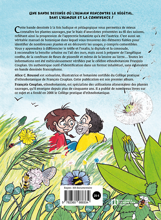 A l'ombre du pissenlit - François Couplan - TERRE VIVANTE