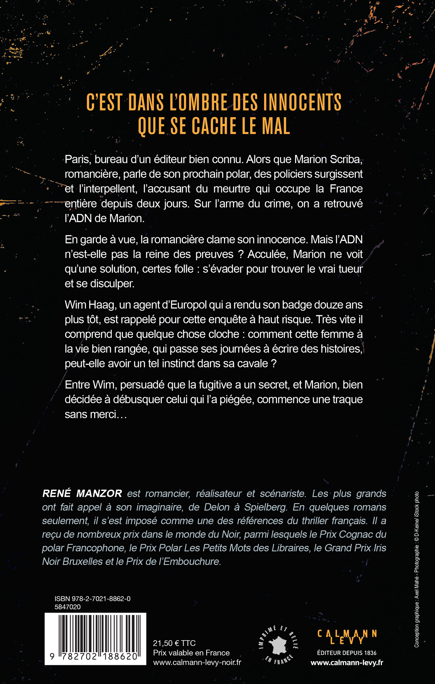 L'Ombre des innocents - René Manzor - CALMANN-LEVY