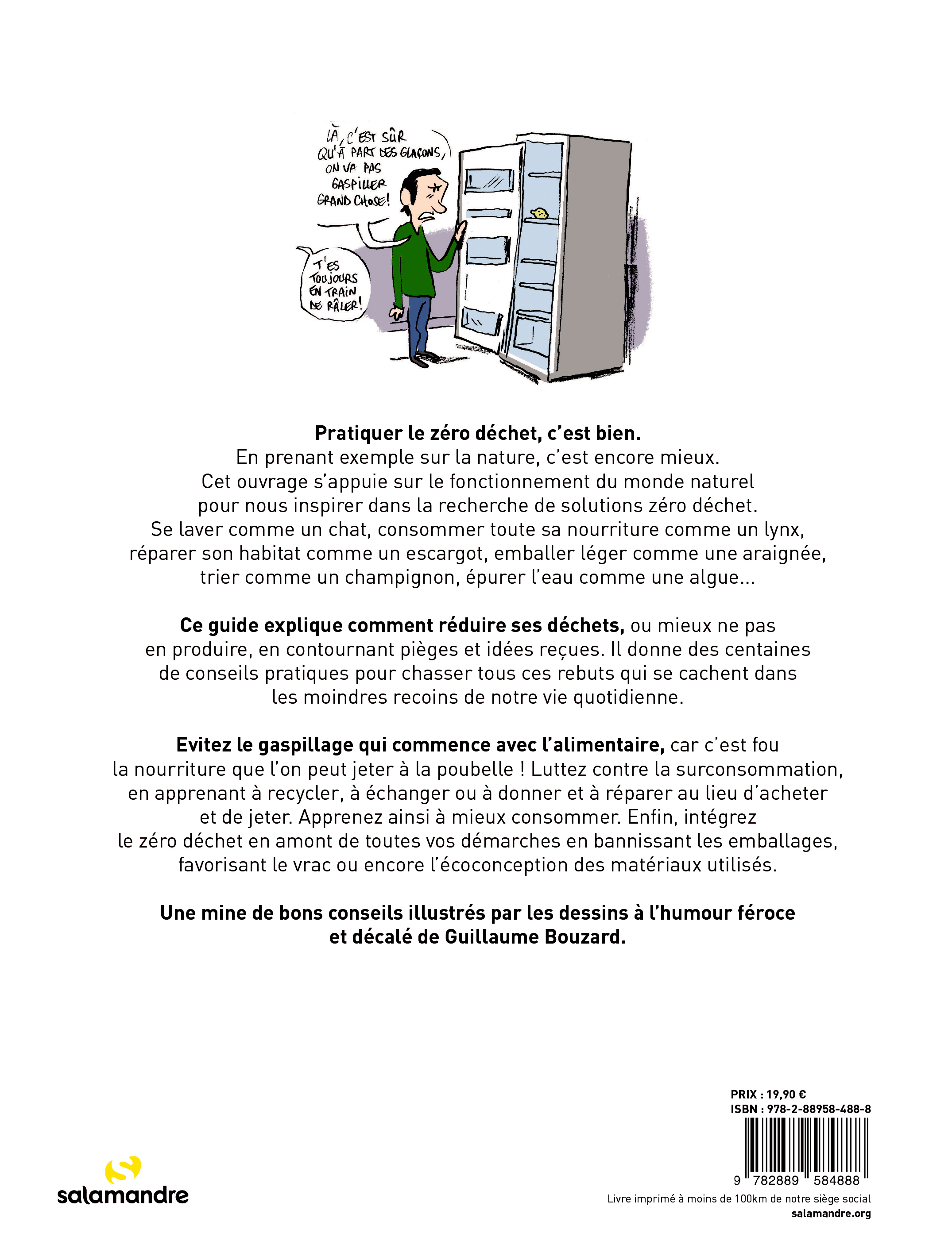 Zéro déchet - Le guide inspiré de la nature - Nathalie Tordjman - LA SALAMANDRE