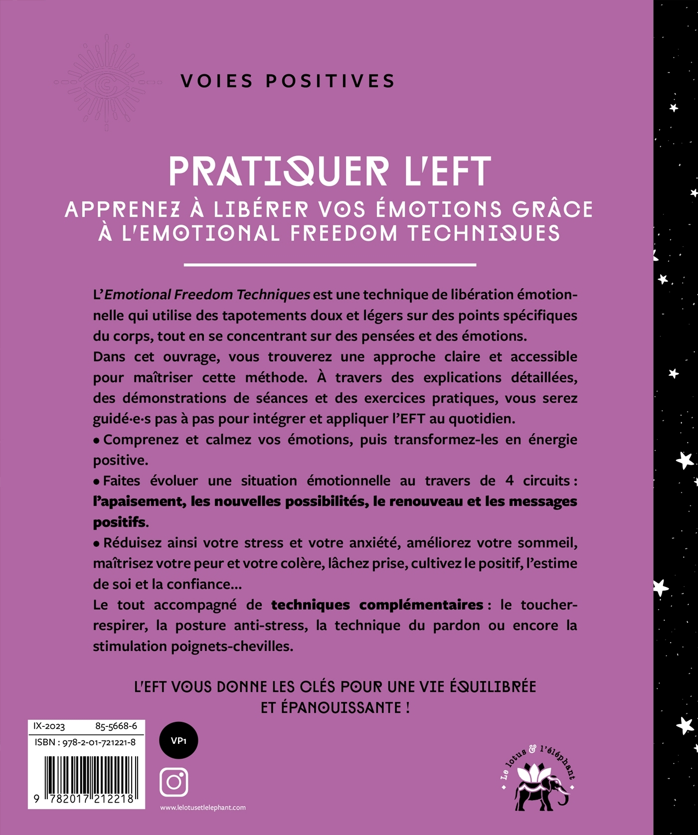 Pratiquer l'EFT - Patricia Penot - LOTUS ELEPHANT