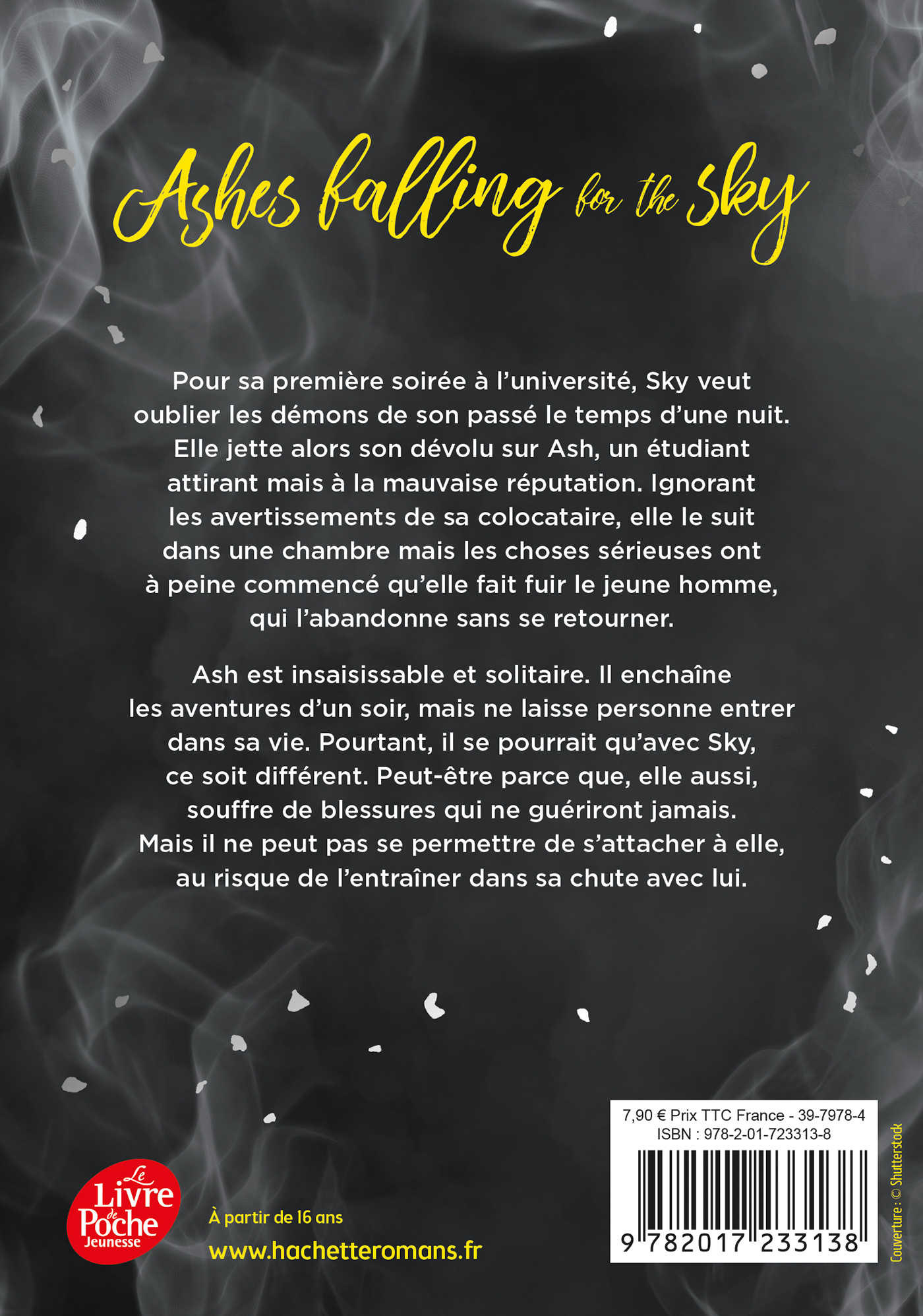 Ashes falling for the sky - Nine Gorman - POCHE JEUNESSE