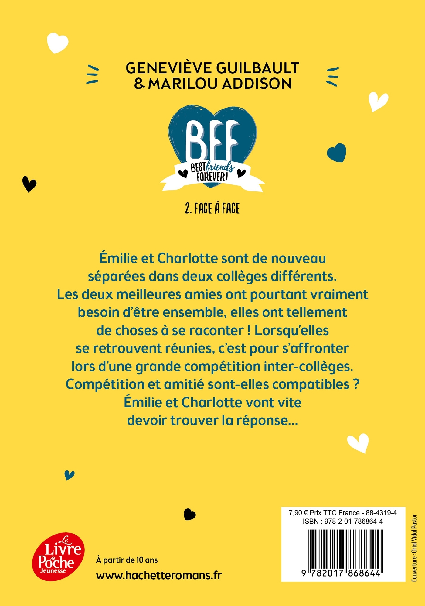 BFF Best Friends Forever - Tome 2 -  Guilbault - POCHE JEUNESSE