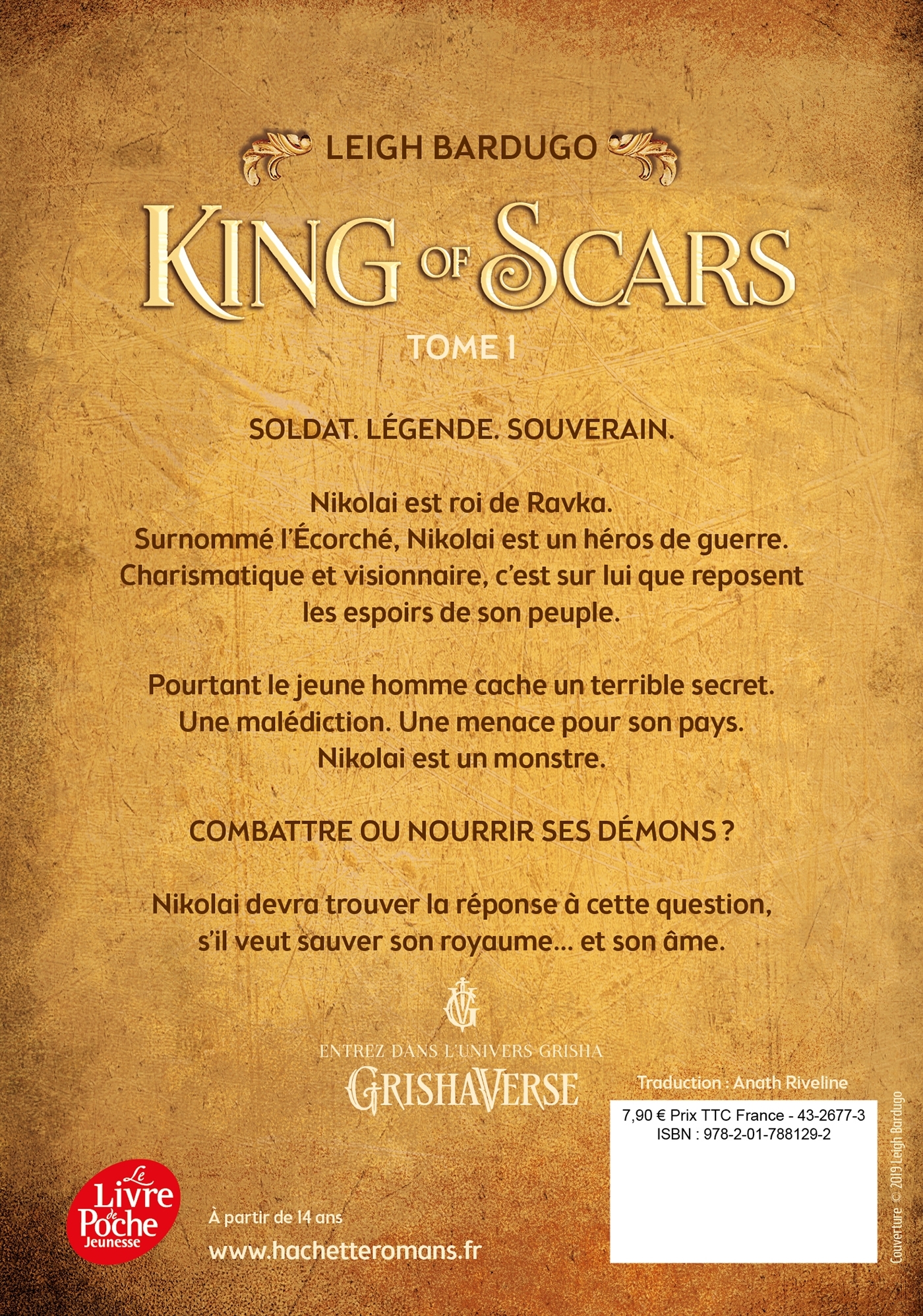 King of scars - Tome 1 - Anath Riveline - POCHE JEUNESSE