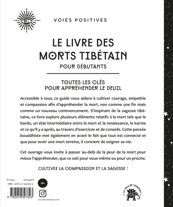 Le livre des morts tibétain - Lama Lhanang Rinpoche - LOTUS ELEPHANT