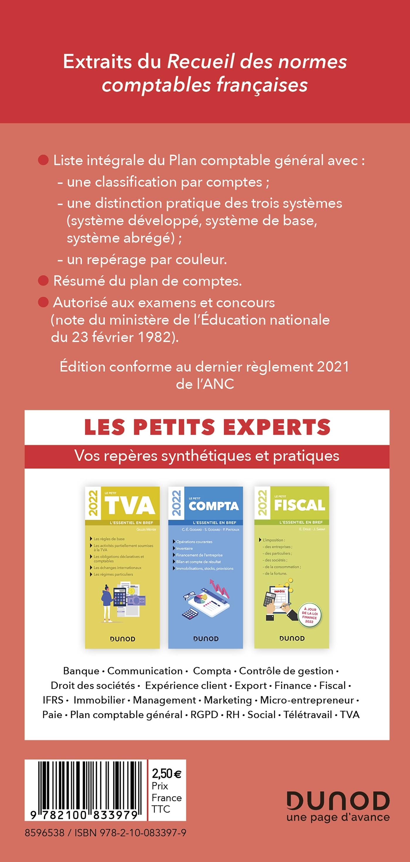 Plan comptable général 2022/23 - Charlotte Disle - DUNOD