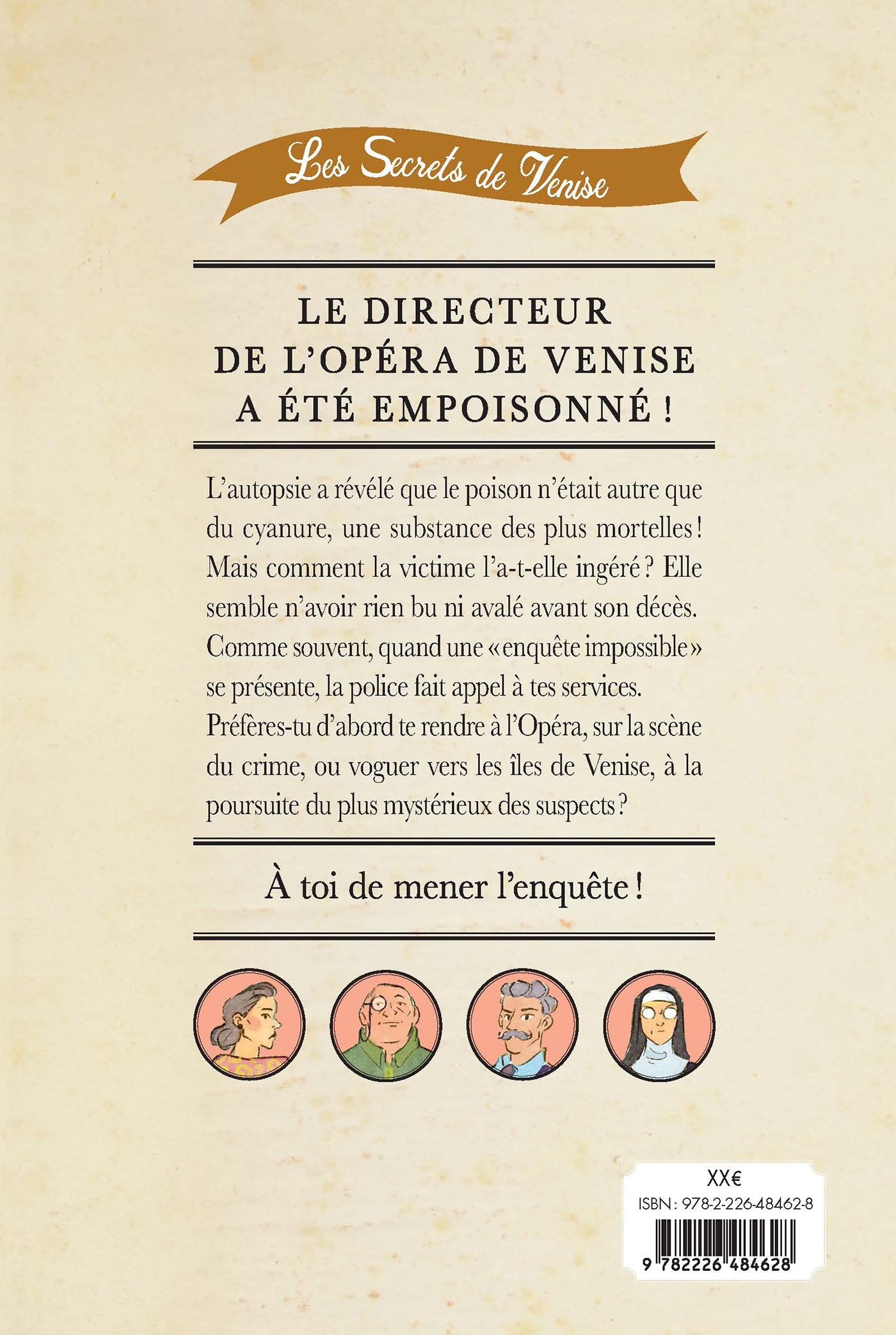 Les Enquêtes impossibles - tome 4 - Les Secrets de Venise - Bertrand Puard - ALBIN MICHEL