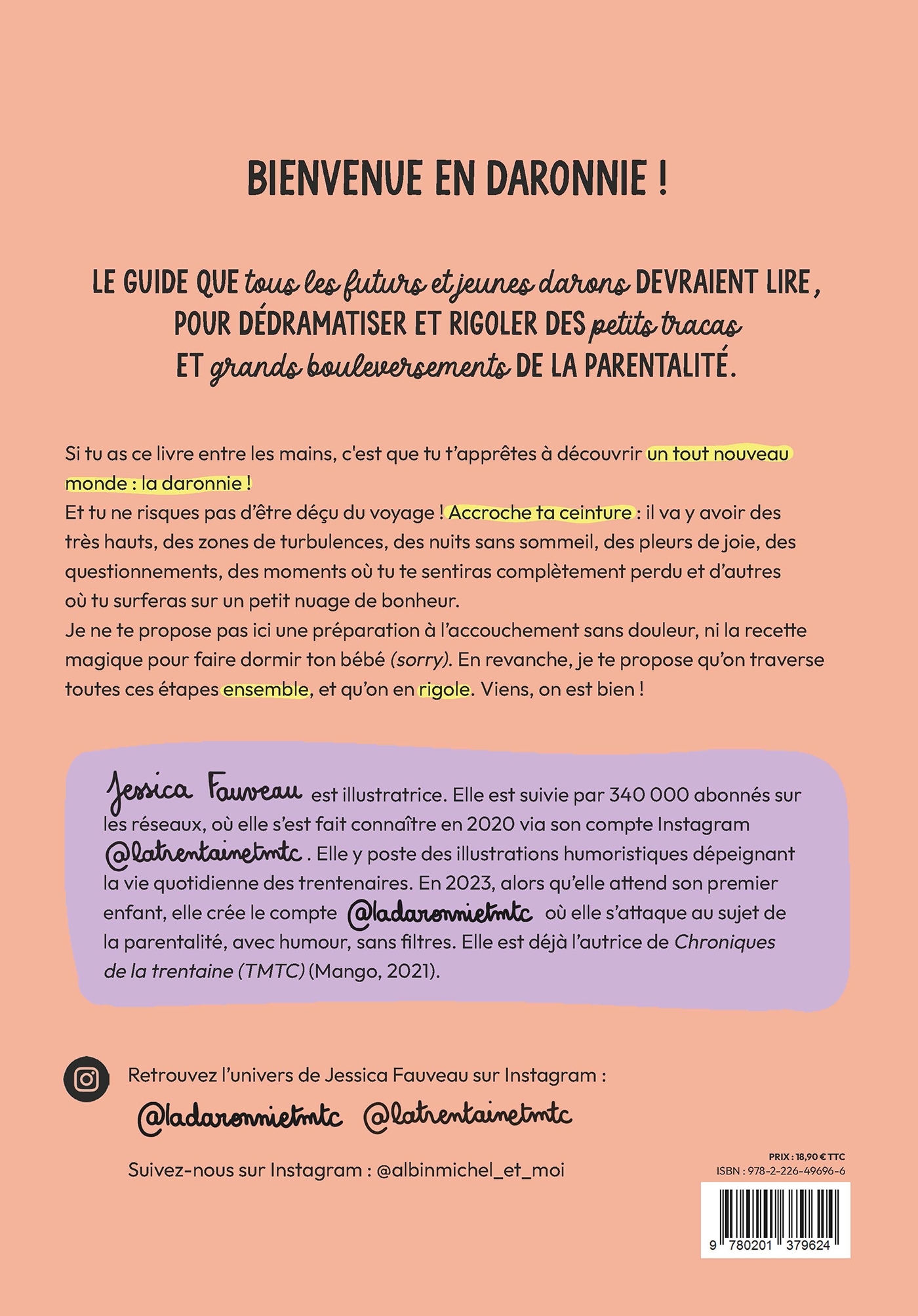 Bienvenue en daronnie ! -  La Trentaine Tmtc - ALBIN MICHEL