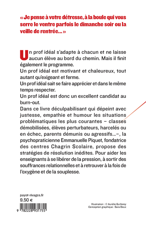 Comment ne pas être un prof idéal - Emmanuelle Piquet - PAYOT