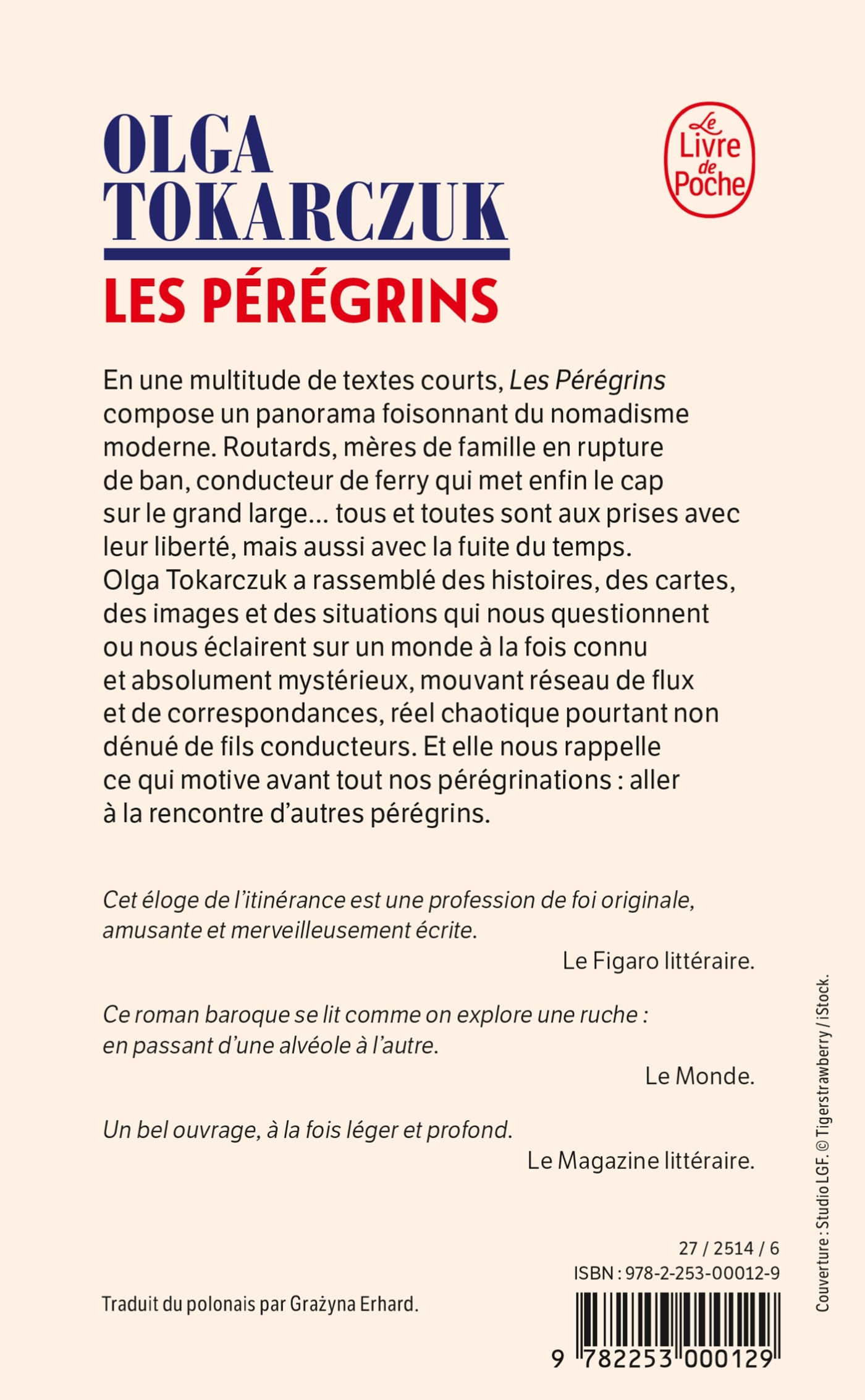 Les Pérégrins - Olga Tokarczuk - LGF
