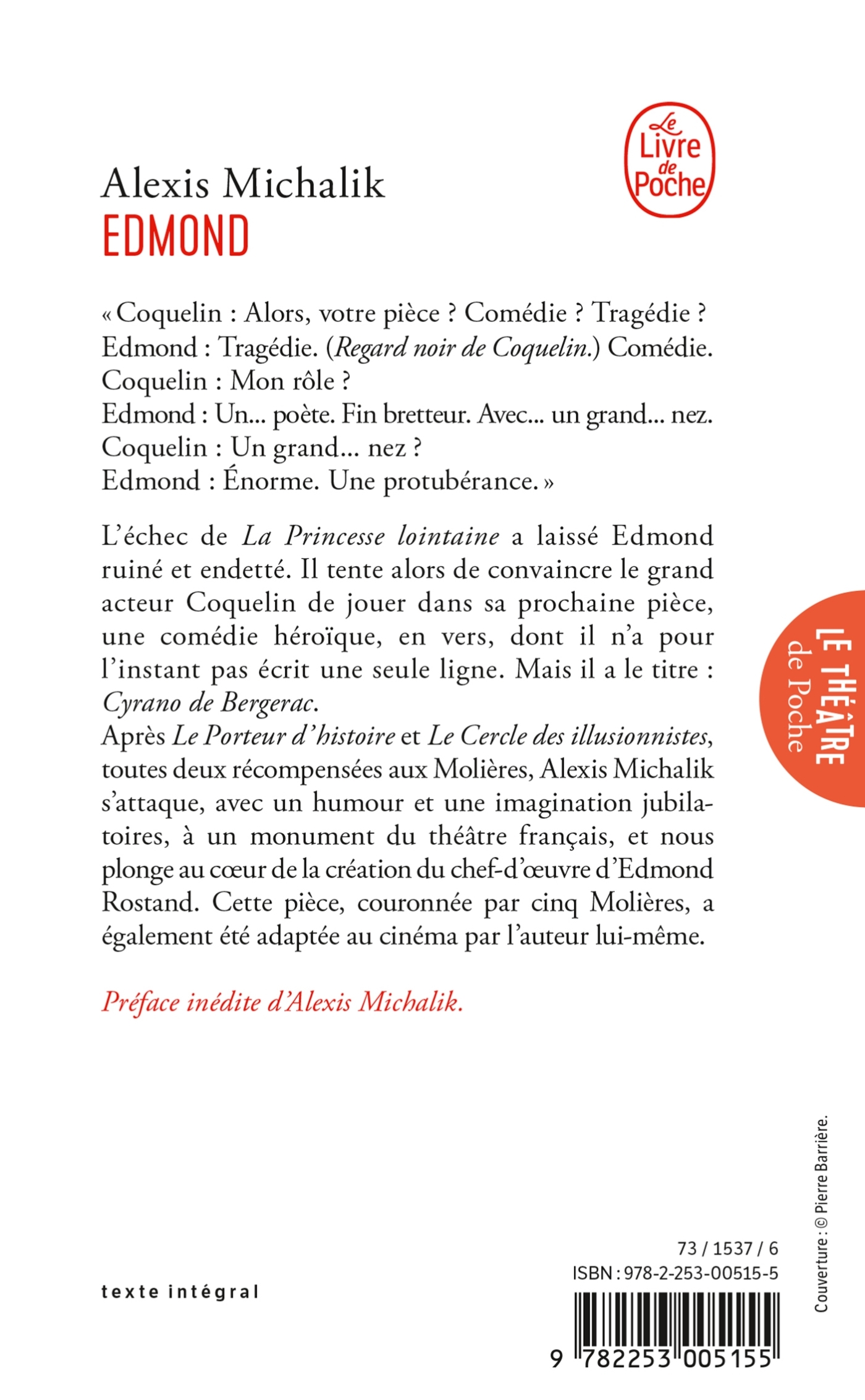 Edmond - Alexis Michalik - LGF