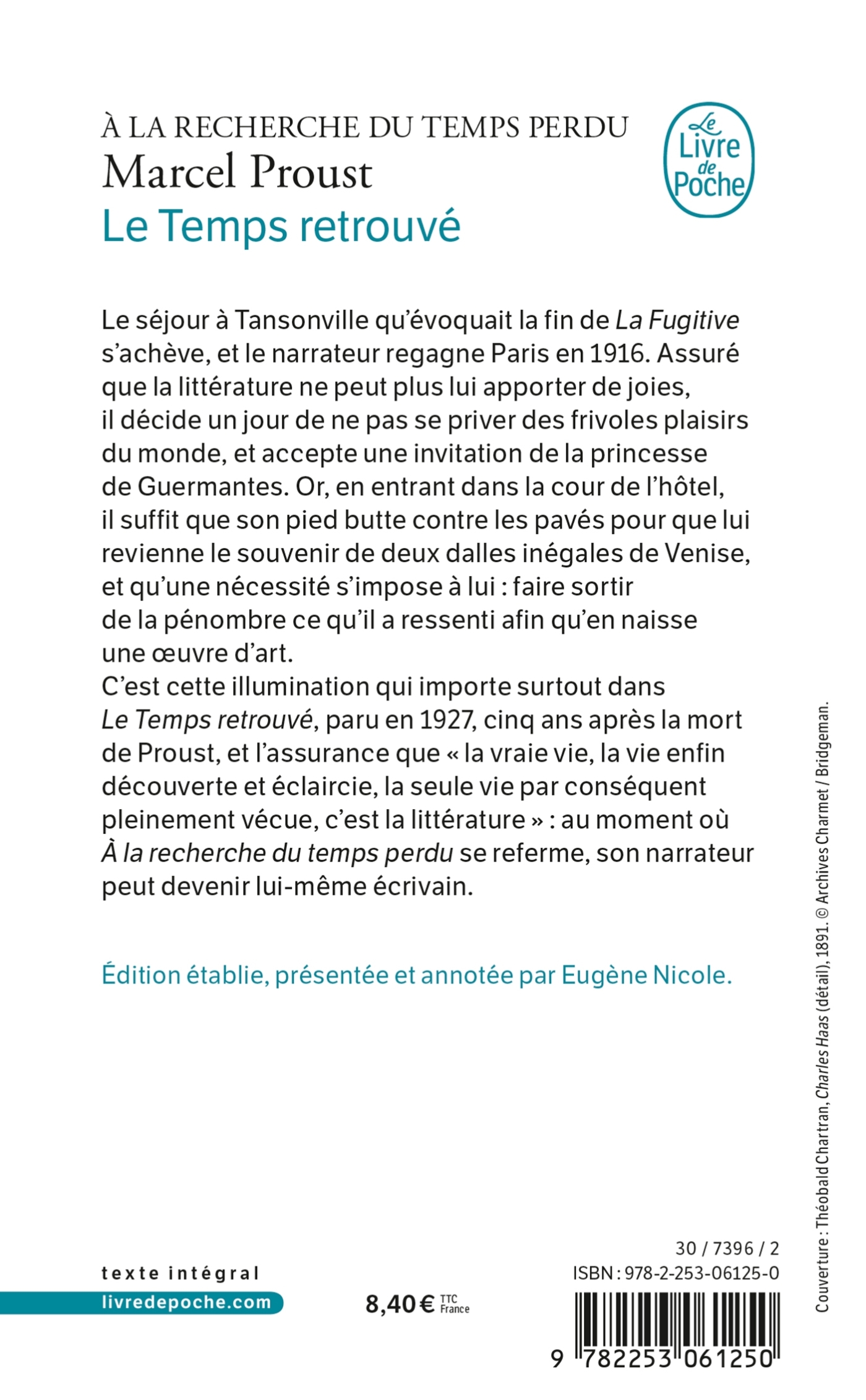 Le Temps retrouvé - Marcel Proust - LGF