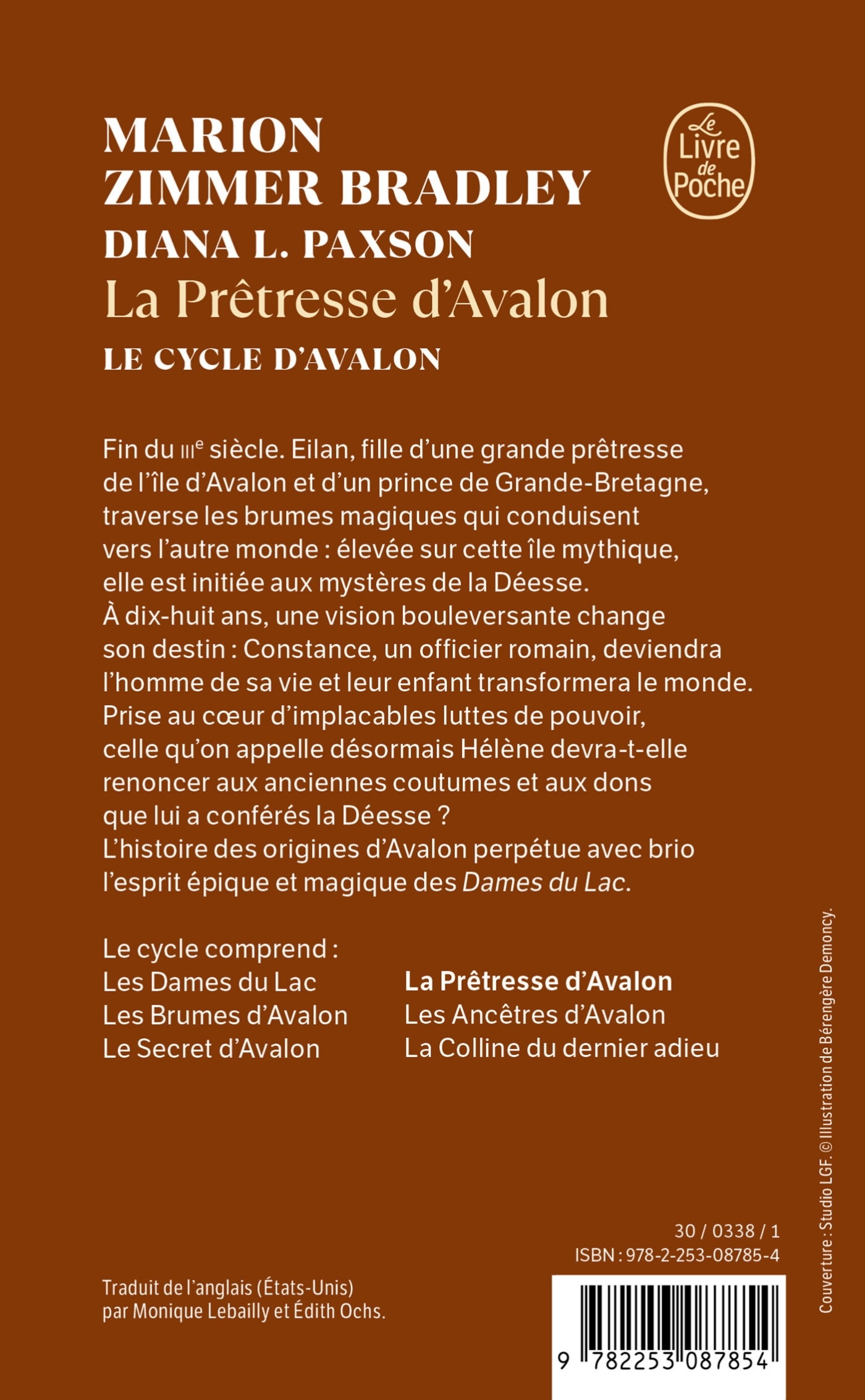 La Prêtresse d'Avalon (Le Cycle d'Avalon, Tome 4) - Marion Zimmer Bradley - LGF