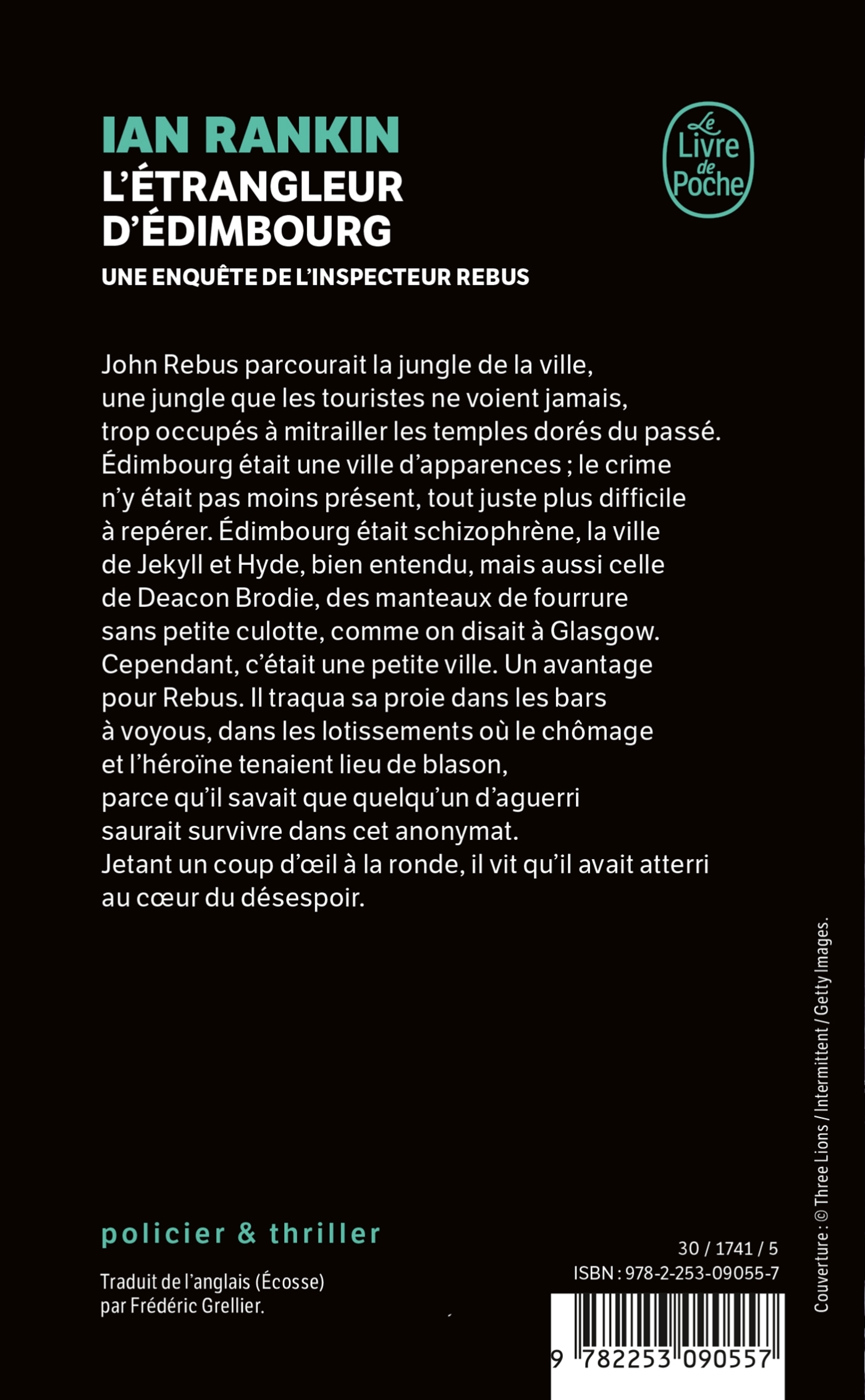 L'Etrangleur d'Edimbourg - Ian Rankin - LGF