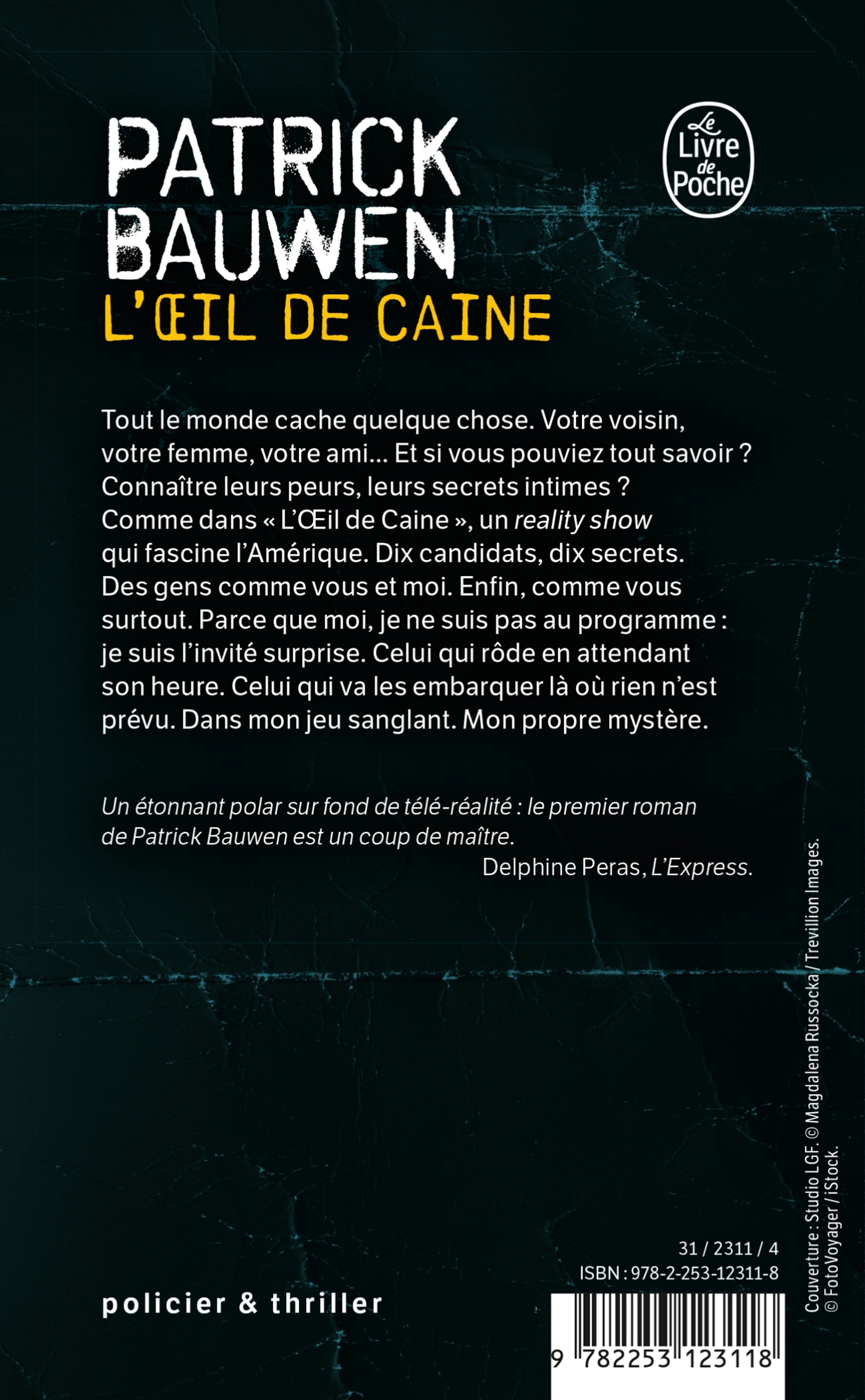 L'Oeil de Caine - Patrick Bauwen - LGF