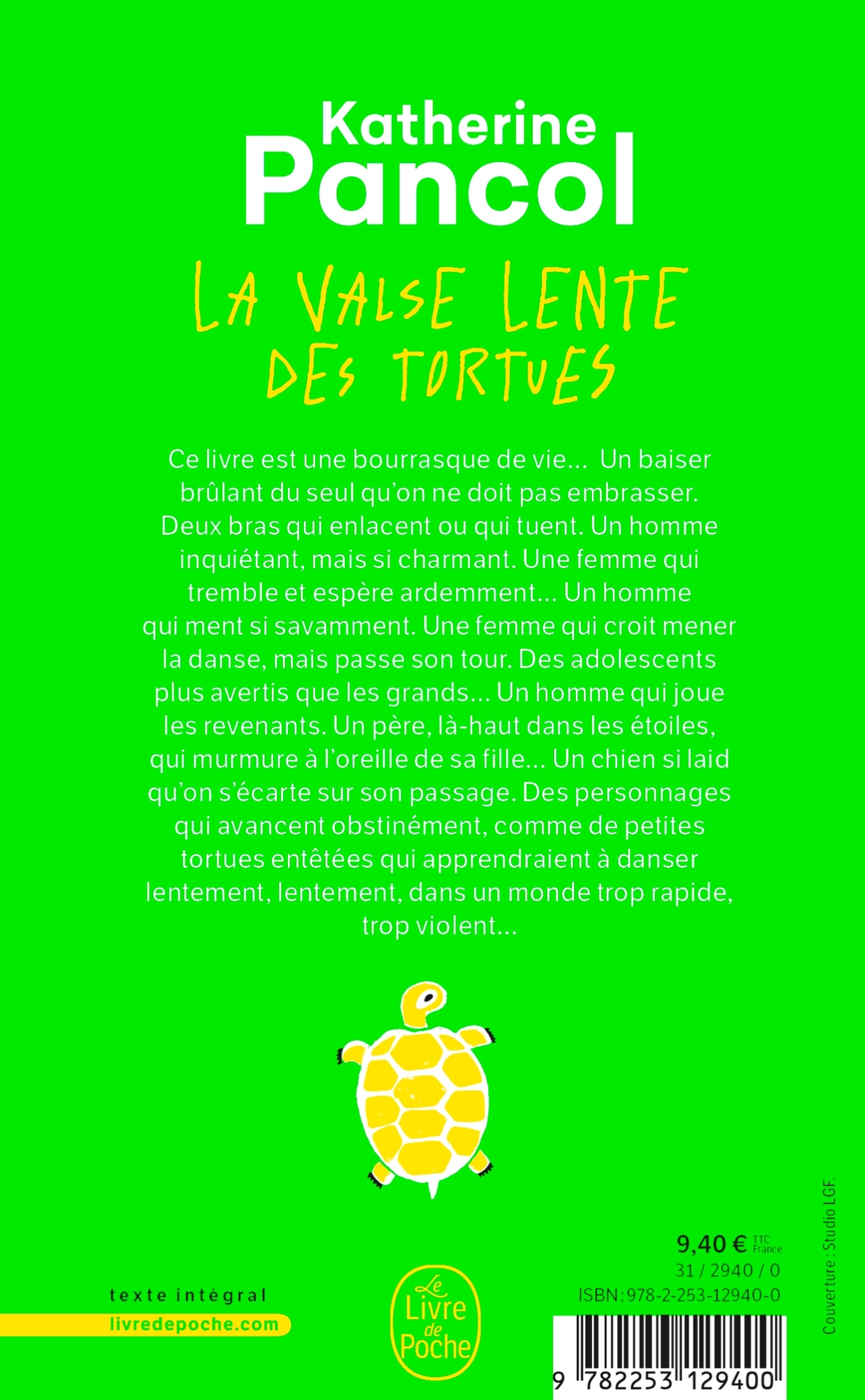 La Valse lente des tortues - Katherine Pancol - LGF
