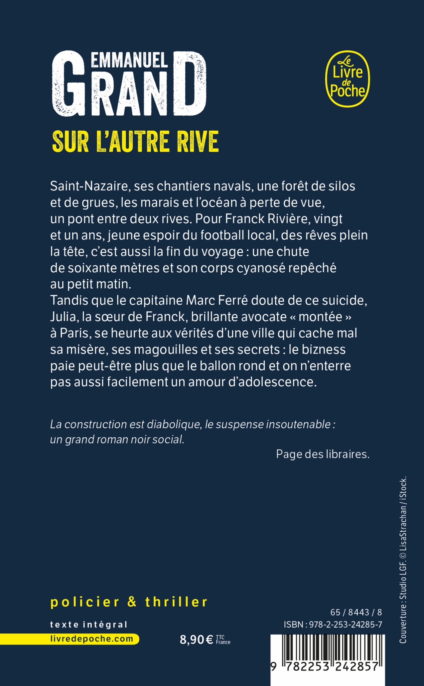 Sur l'autre rive - Emmanuel Grand - LGF