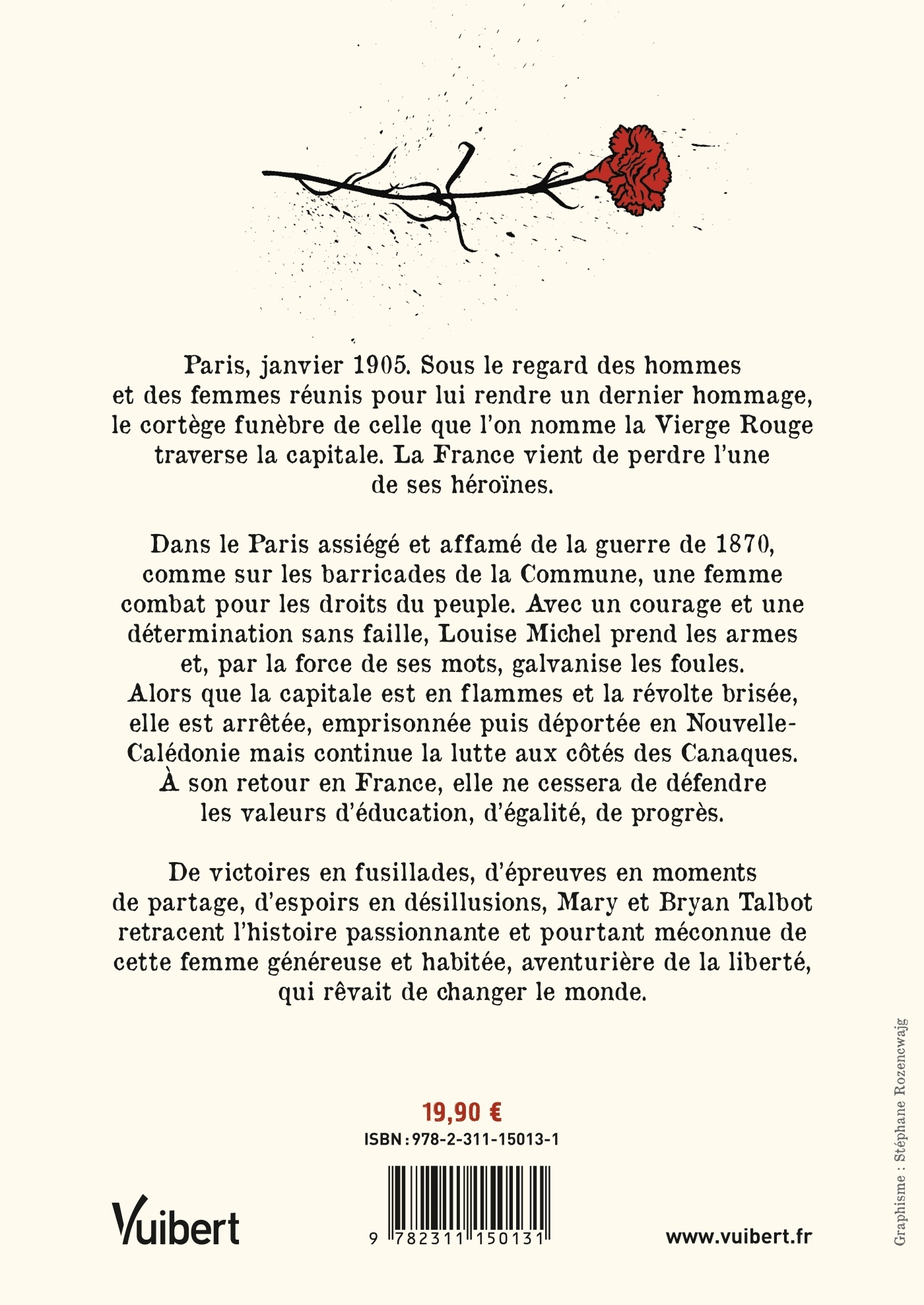 Louise Michel, la Vierge Rouge - Mary Talbot - VUIBERT
