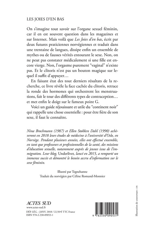 Les Joies d'en bas - Ellen Støkken dahl - ACTES SUD