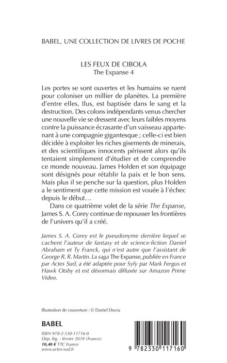 Les Feux de Cibola - James s. a. Corey - ACTES SUD