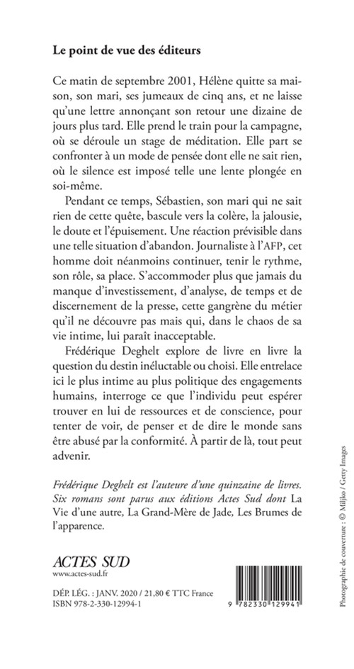 Sankhara - Frédérique Deghelt - ACTES SUD