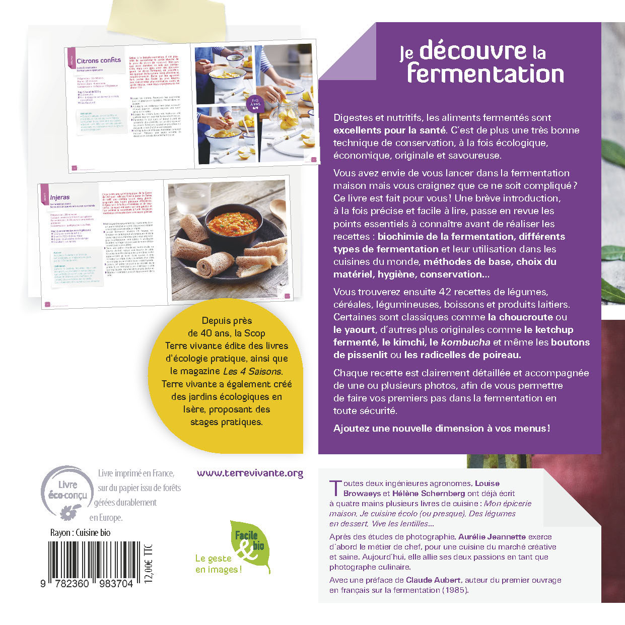 Je découvre la fermentation - Louise BROWAEYS - TERRE VIVANTE
