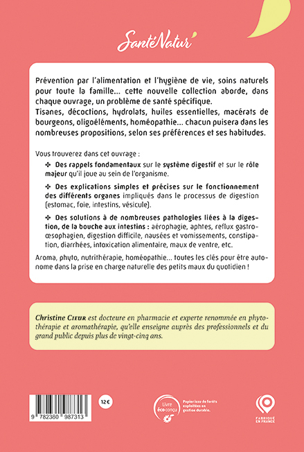Soigner ses troubles digestifs - Christine Cieur - TERRE VIVANTE