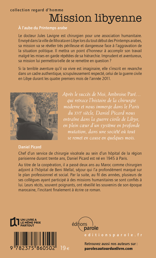 MISSION LIBYENNE - Daniel Picard - PAROLE