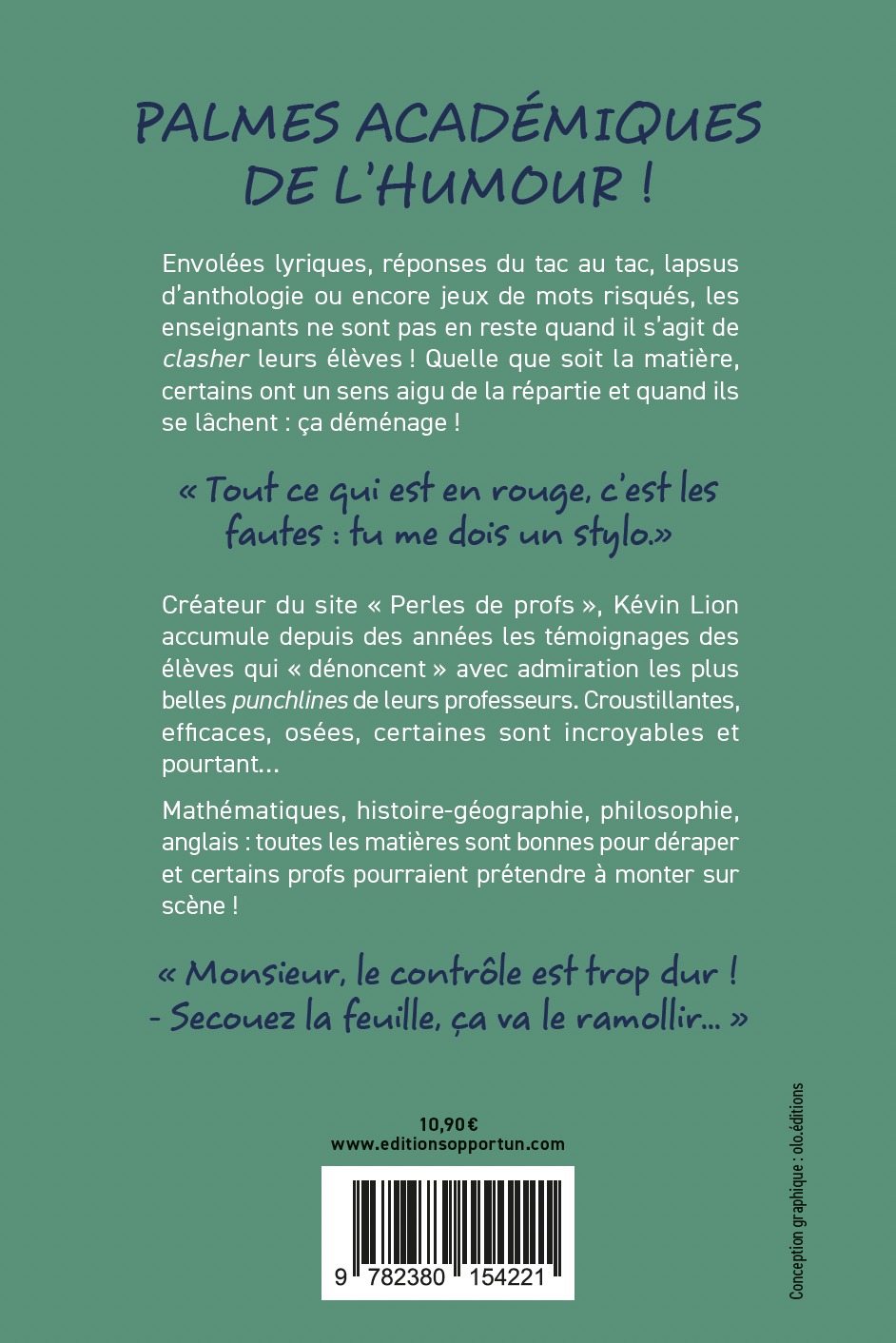 Profs casse-couilles  - Kévin Lion - L ETUDIANT