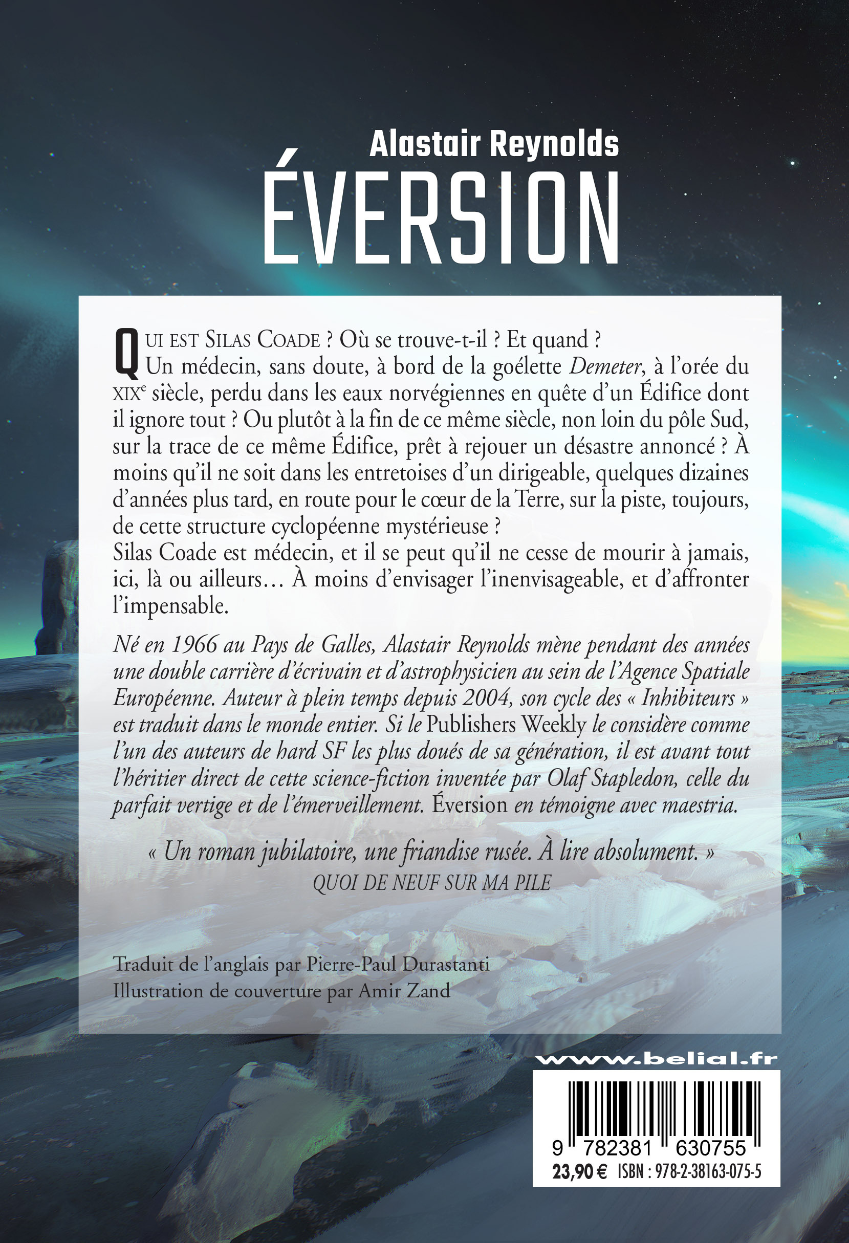 Éversion - Alastair Reynolds - BELIAL