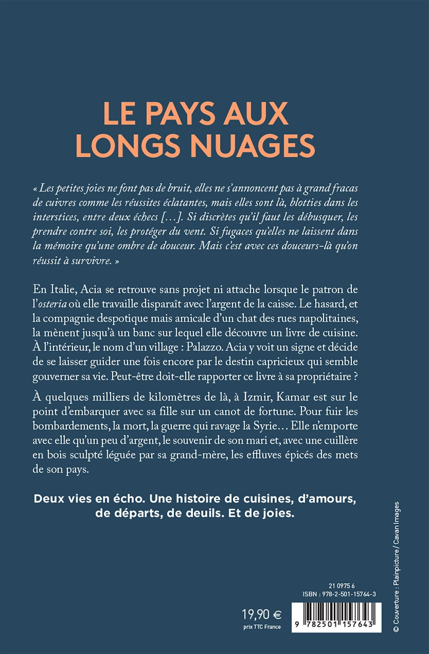 Le pays aux longs nuages - Christine Feret-Fleury - HACHETTE FICTIO