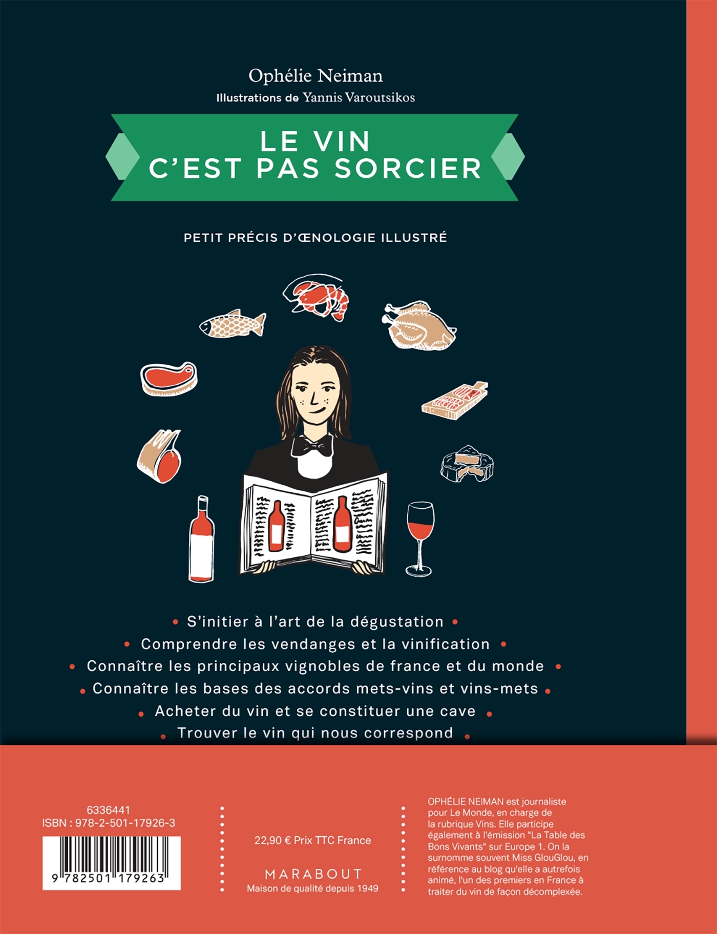 Le vin c'est pas sorcier - Edition spéciale 10 ans - Ophélie Neiman - MARABOUT
