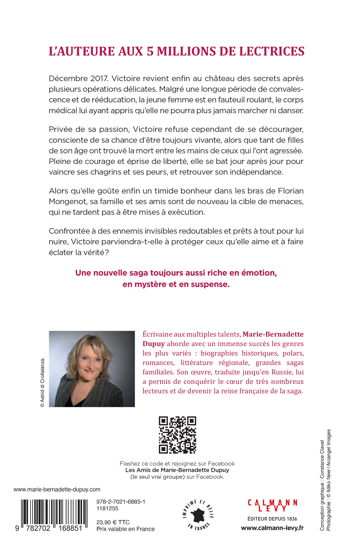 Le Château des secrets, T2 - La Ballerine de l'ombre - Marie-Bernadette Dupuy - CALMANN-LEVY
