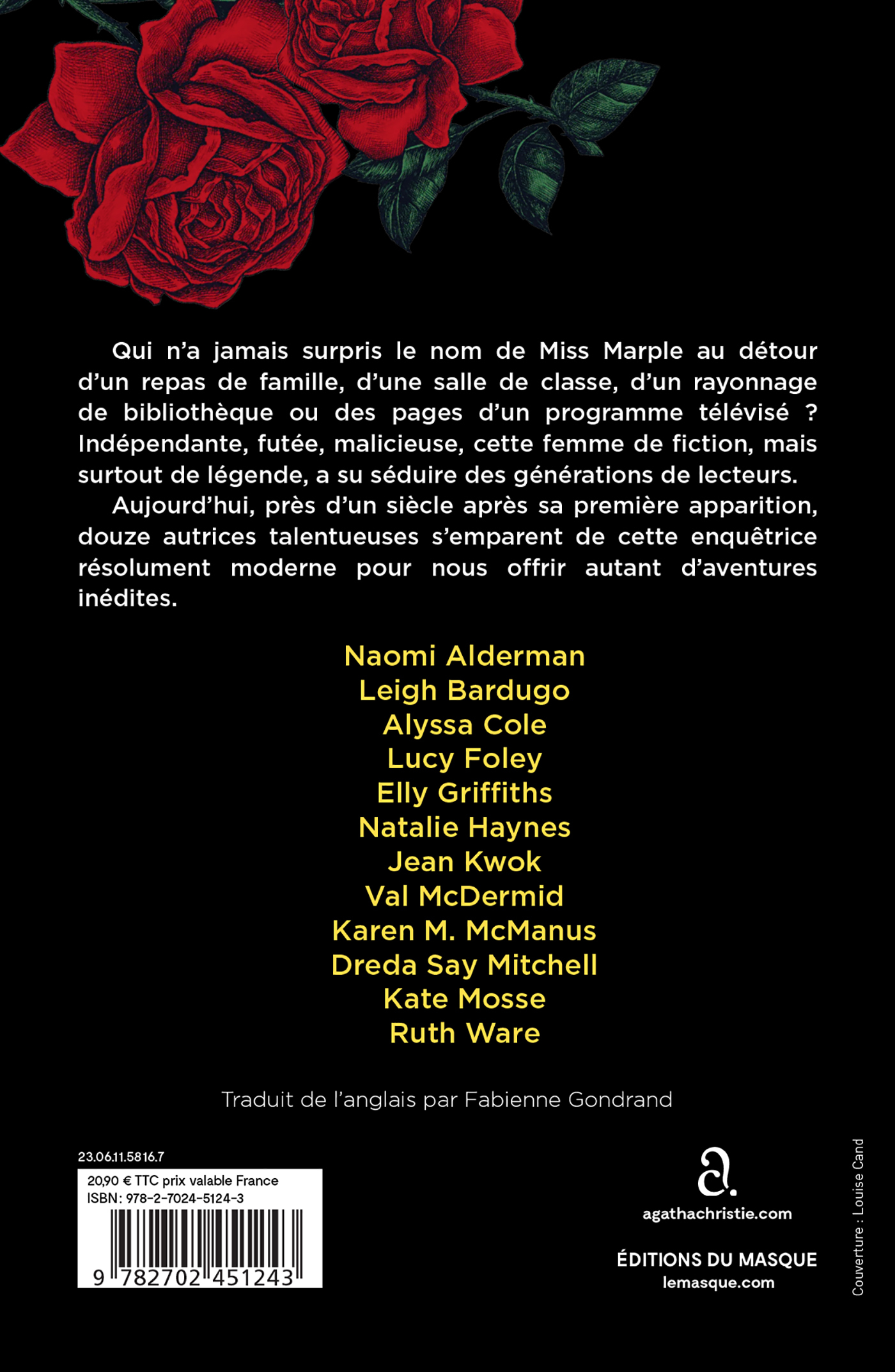 Miss Marple : 12 nouvelles inédites - Agatha Christie - ED DU MASQUE