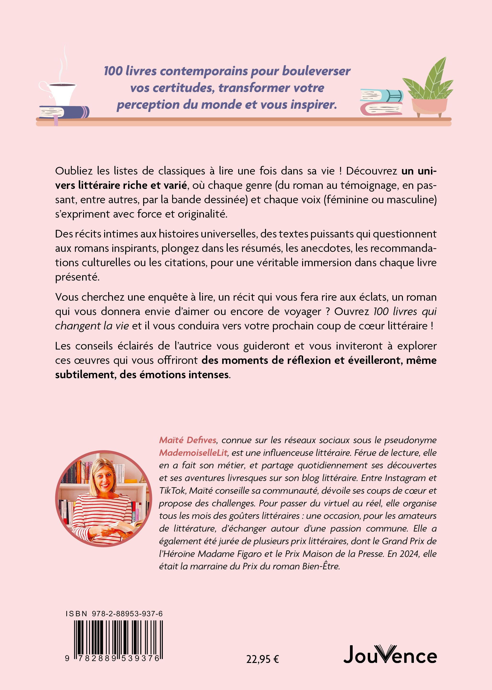 100 livres qui changent la vie  -  Mademoisellelit - JOUVENCE