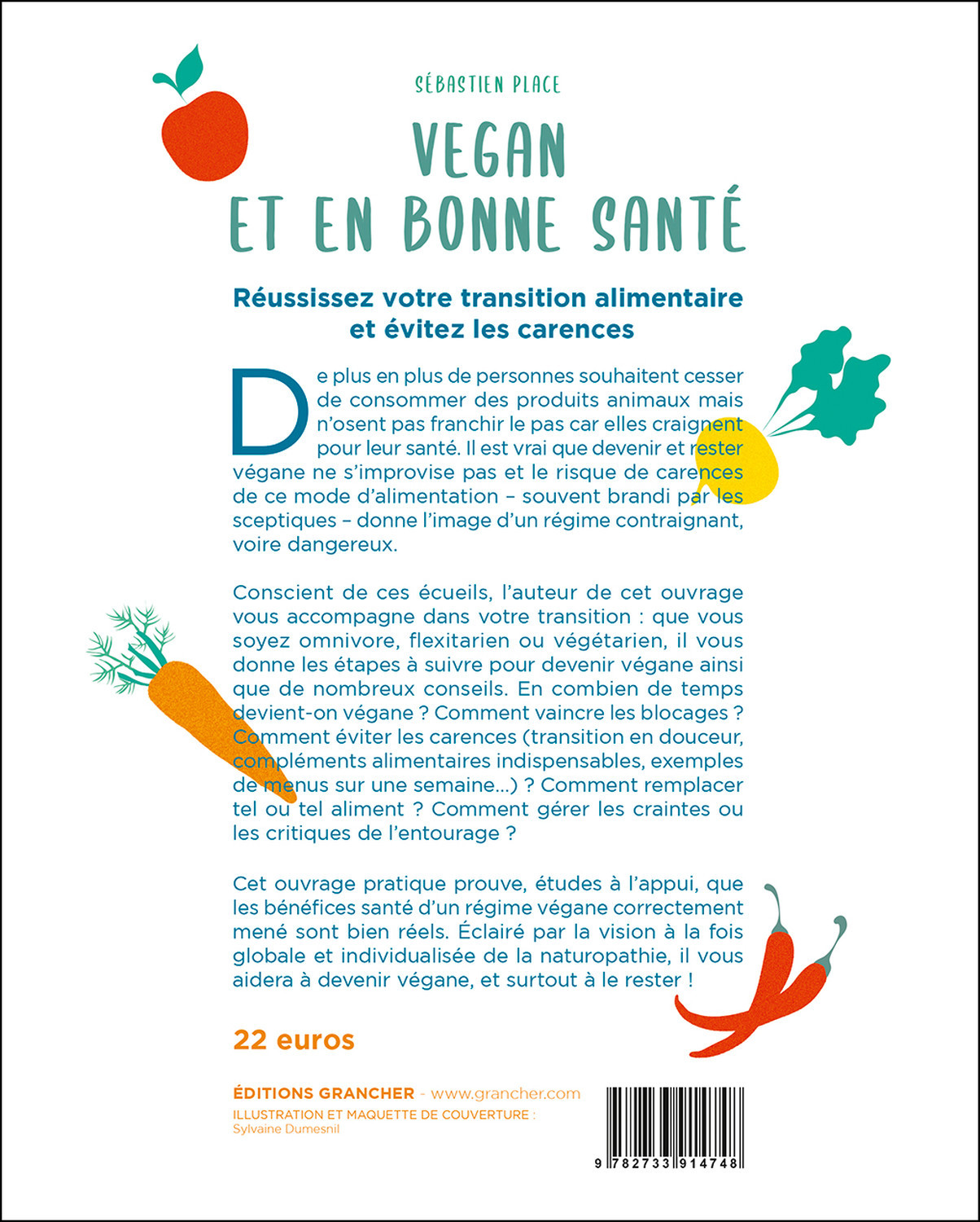 Vegan et en bonne santé - Sébastien Place - GRANCHER