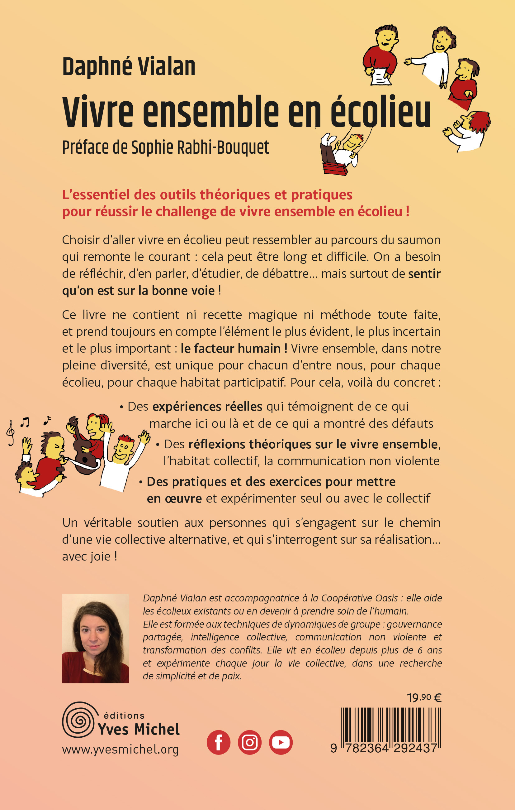 Vivre ensemble en écolieu - Daphné Vialan - YVES MICHEL