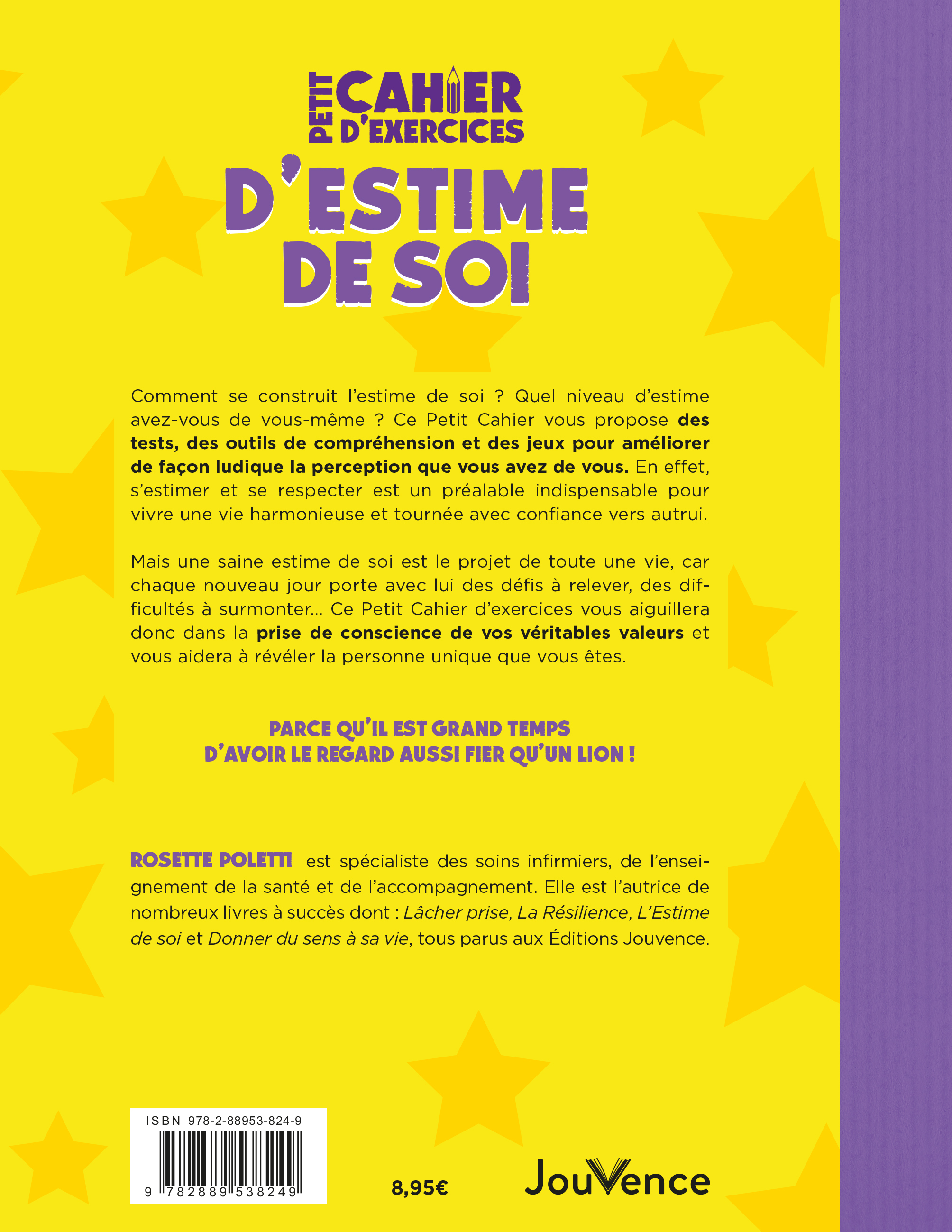 Petit cahier d'exercices d'estime de soi - Rosette Poletti, Barbara Dobbs - JOUVENCE